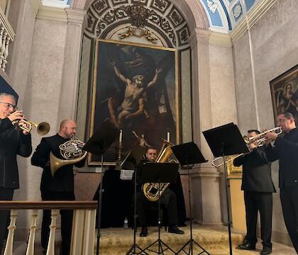 Concerto de natal 2024: Orquestra Quinteto de Metais da Extremadura